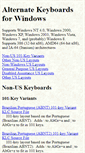 Mobile Screenshot of keyboards.jargon-file.org